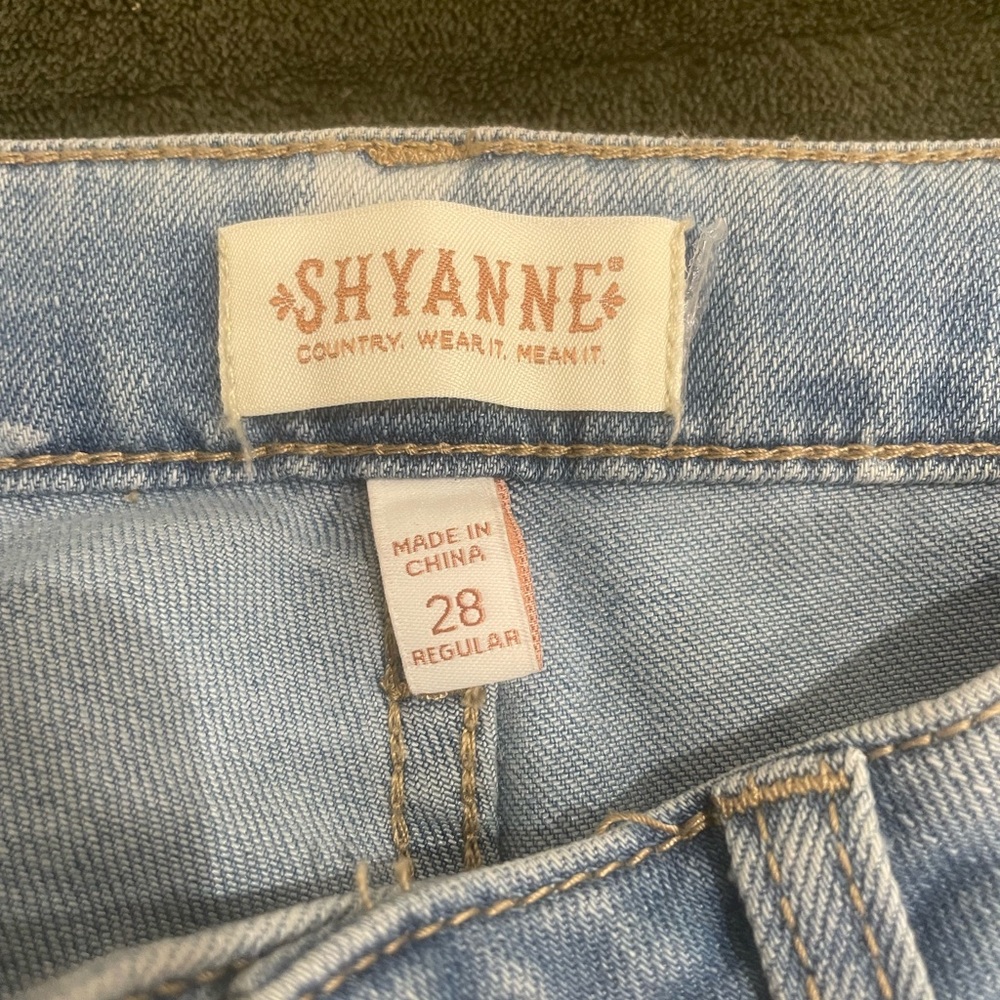 Shyanne Blue Star and Stripe Flare Jeans - Picture 3 of 3